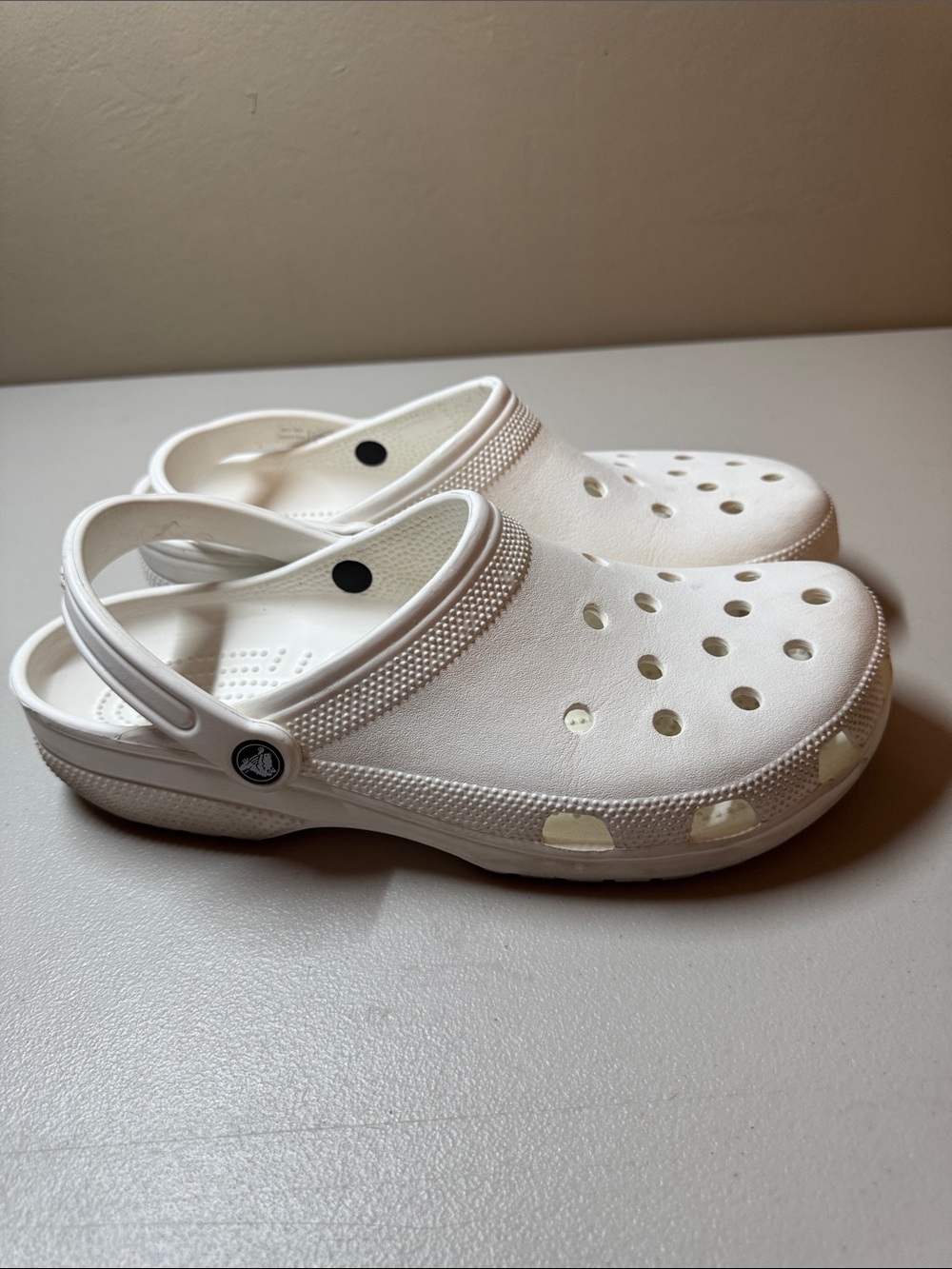 CROCS Kids Classic Clog in White